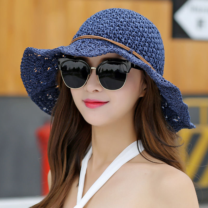 Lady/Women's Casual Summer Style Bowknot Embellishment Wide Brim Type Sun Hats